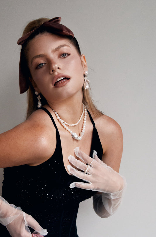 Nala Baroque Pearl Necklace