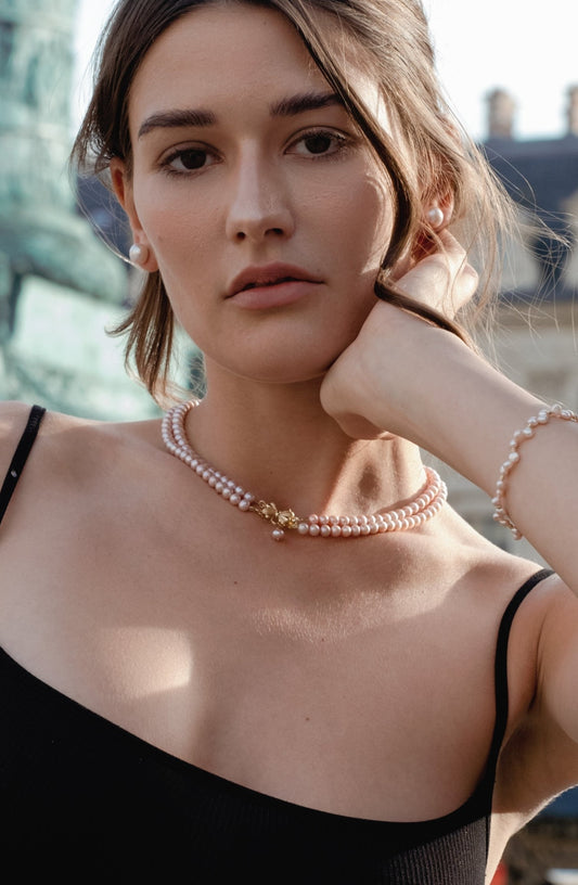 Brigitte Double Necklace